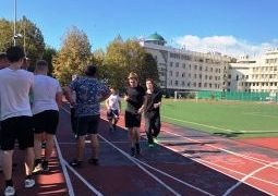 Соревнования по легкоатлетическому кроссу "Золотая осень"